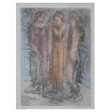 'Three Graces' Etching After Picasso No.154