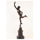 Mercury Bronze After Giambologna