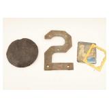 Group of Architectural Hardware & Tintype