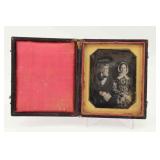 Daguerreotype Portrait of a Couple