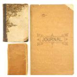 Three Antique Manuscripts / Journals