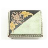 Chinese Cloisonne Floral Box