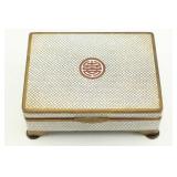 Chinese Cloisonne Longevity Box