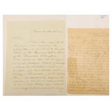 2 Letters: California Uncle & 1844 Whig Convention