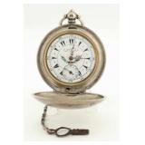800 Silver Ottoman-Market Key-Wind Pocket Watch
