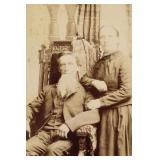 Four Cabinet Cards of Couples and Groups