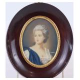 Dimarch Signed Portrait Miniature