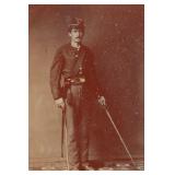 1863 Thomas Cole Tintype - Brooklyn Kansas