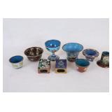 Mixed Chinese Cloisonne Group