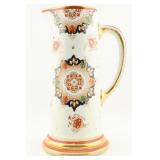 Etruria Floral Pottery Pitcher