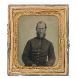 Leavenworth Soldier Tintype, 1862