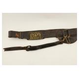 Civil War Eagle Waist Belt w/ Buckel
