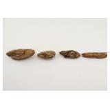 Four Bullet-Embedded Pine Knots