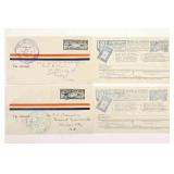 2 - 1927 CAM Ponca City Airmail Covers