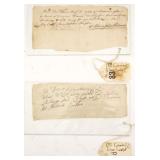 2 Colonial Slave Script Documents