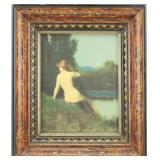 'A Bather' Print  After Jean J. Henner