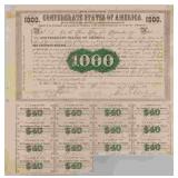CSA $1000 Bond With Coupons