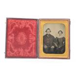 Ambrotype Portrait of a Couple