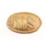 Civil War Era Oval US Belt Buckle