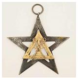 Masonic White Shrine Pendant | Worthy Shepardess