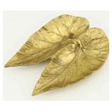 Oskar Hansen Begonia Leaf Brass Dish