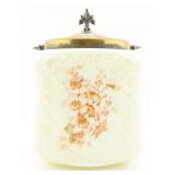 C.F.M. Co. Glass Biscuit Jar