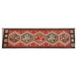 Geometric Red Flatweave Rug