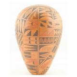 Gloria Kahe Hopi Geometric Pottery Vessel