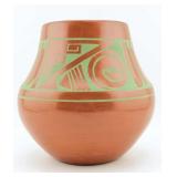 Martha Appleleaf San Ildefonso Pottery Jar