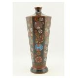Japanese Cloisonne 6-Sided Medallion Vase