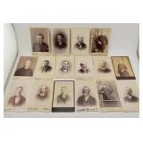 Sixteen Cabinet Cards of Men