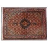 Red Medallion Oriental Rug
