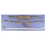 Buffalo Bill (?) Horse Tack Group