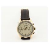 18k Gold Fludo Mens Chronograph Wrist Watch