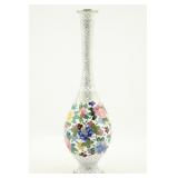 Japanese Cloisonne Floral Vase