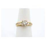 Cushion-Cut Solitaire Ring