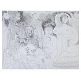 Pablo Picasso Pencil Signed Artist's Proof