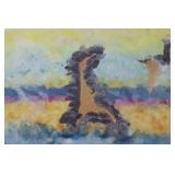 James Jandt Abstract Watercolor Painting