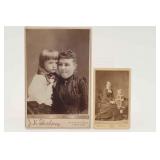 Mother and Child Cabinet Card and CDV