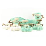 Roseville Ming Tree Pottery Group