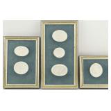 Six Framed Grand Tour Intaglios