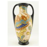 Regina Gouda Pottery Double-Handled Vase