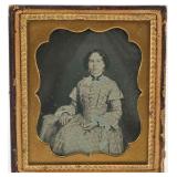 Daguerreotype of a Seated Woman