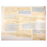 Group of 1850 Legal Manuscripts