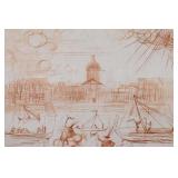 Salvador Dali 'L'Academie de Paris' Pencil Signed