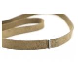 La Soula Sterling Silver & Suede Choker