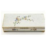 Chinese Cloisonne Floral Box