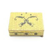 Chinese Cloisonne Floral Box