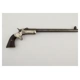 1864 J. Stevens Long Barrel Pistol