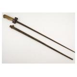 French Lebel rifle bayonet